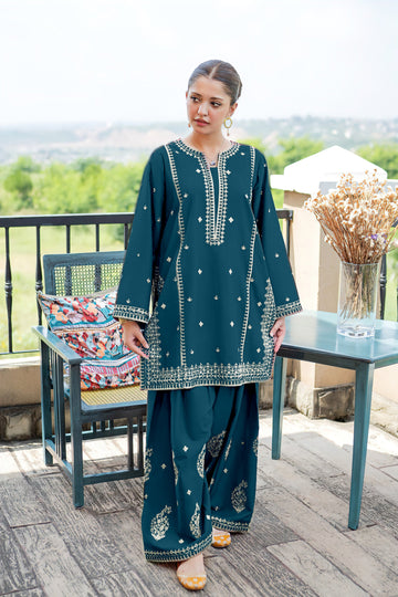 Embroidered 2-Piece Lawn Un-stitched