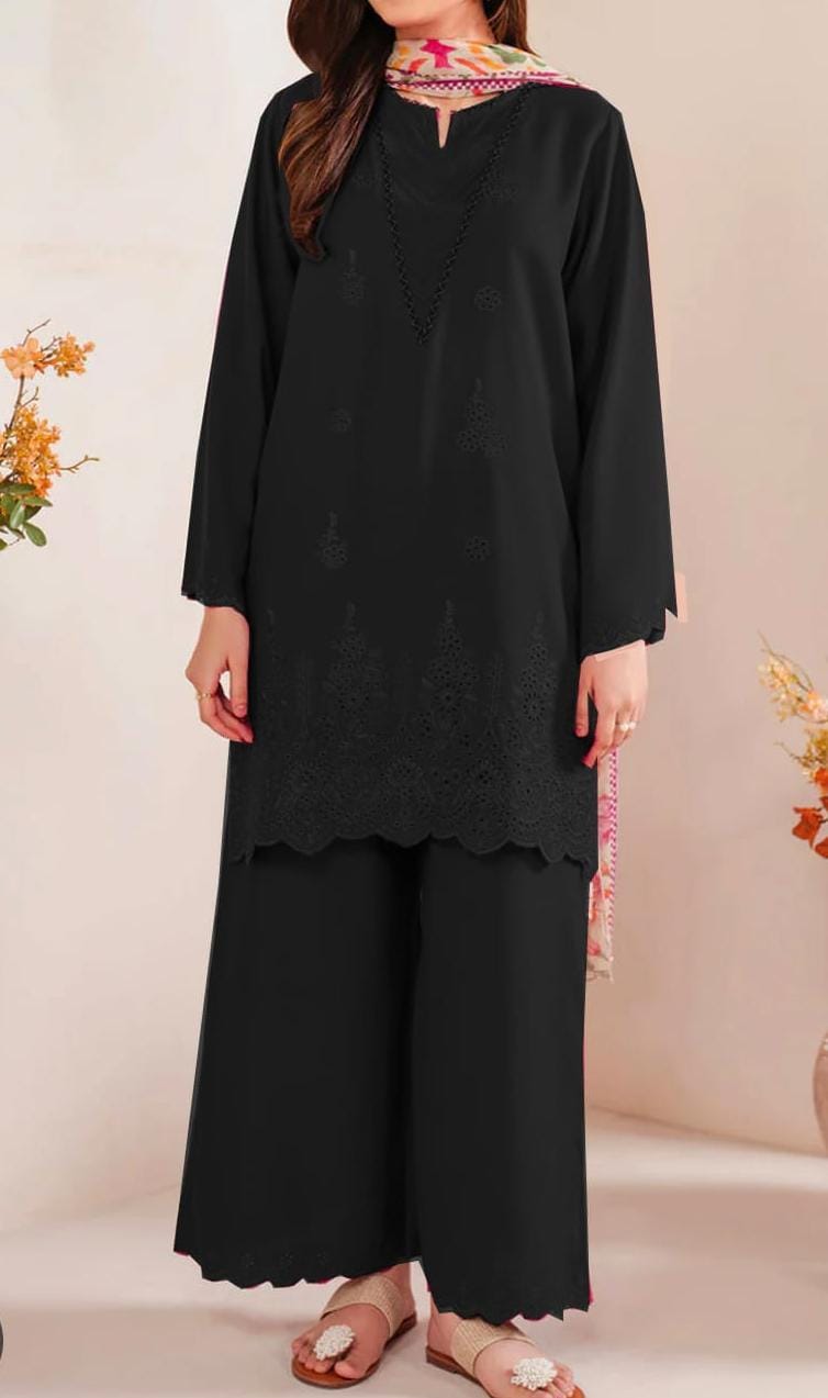 🌸 SUMMER'S COLLECTION 🌸  🟥 BRAND NAME : SAPPHIRE 🟨 CATEGORY : LAWN 3PC EMBROIDERED (003)