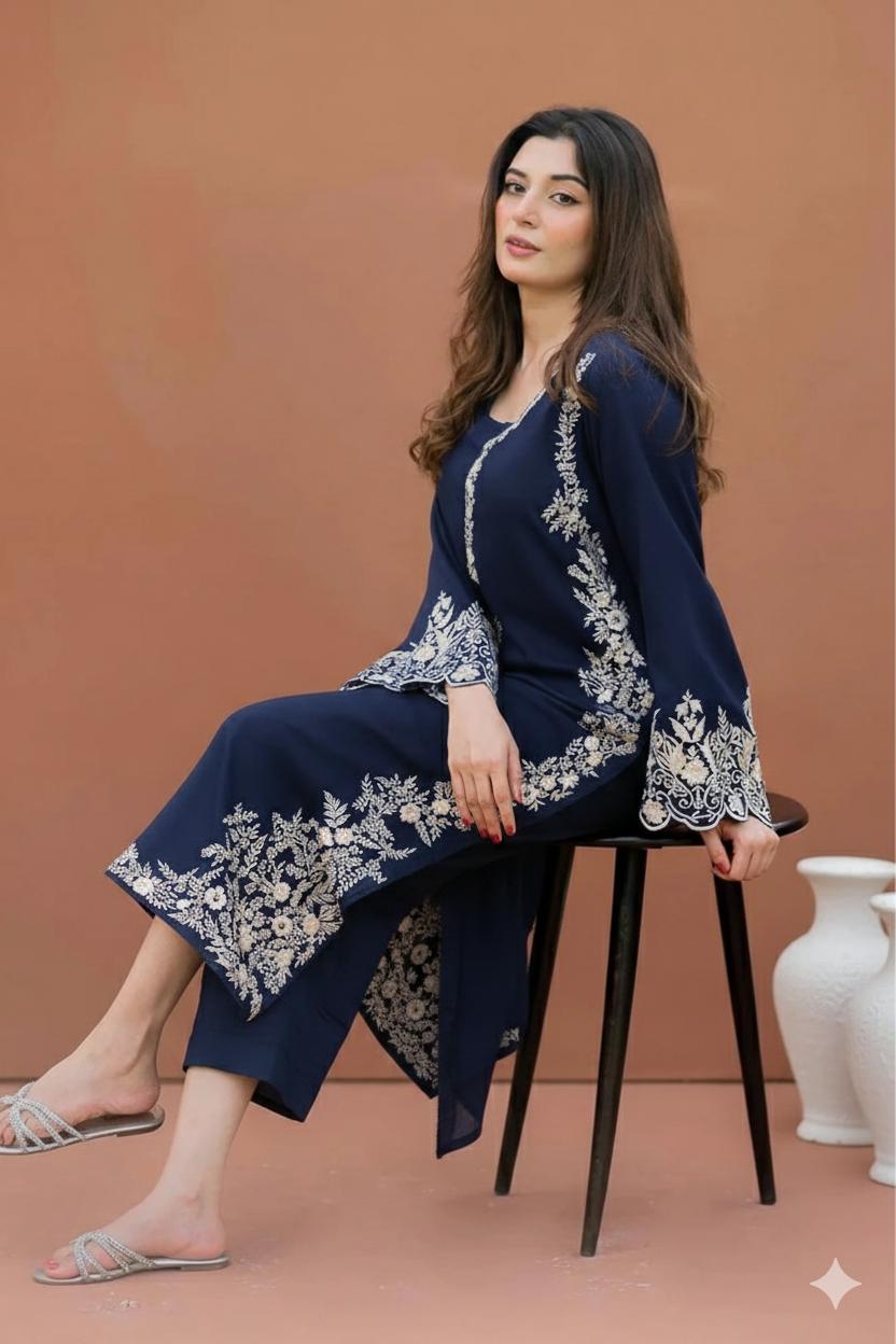 SUMMER'S COLLECTION EMBROIDERED URGE 2PC (034)