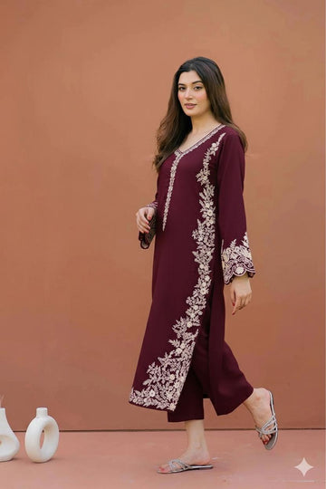 SUMMER'S COLLECTION EMBROIDERED URGE 2PC (032)