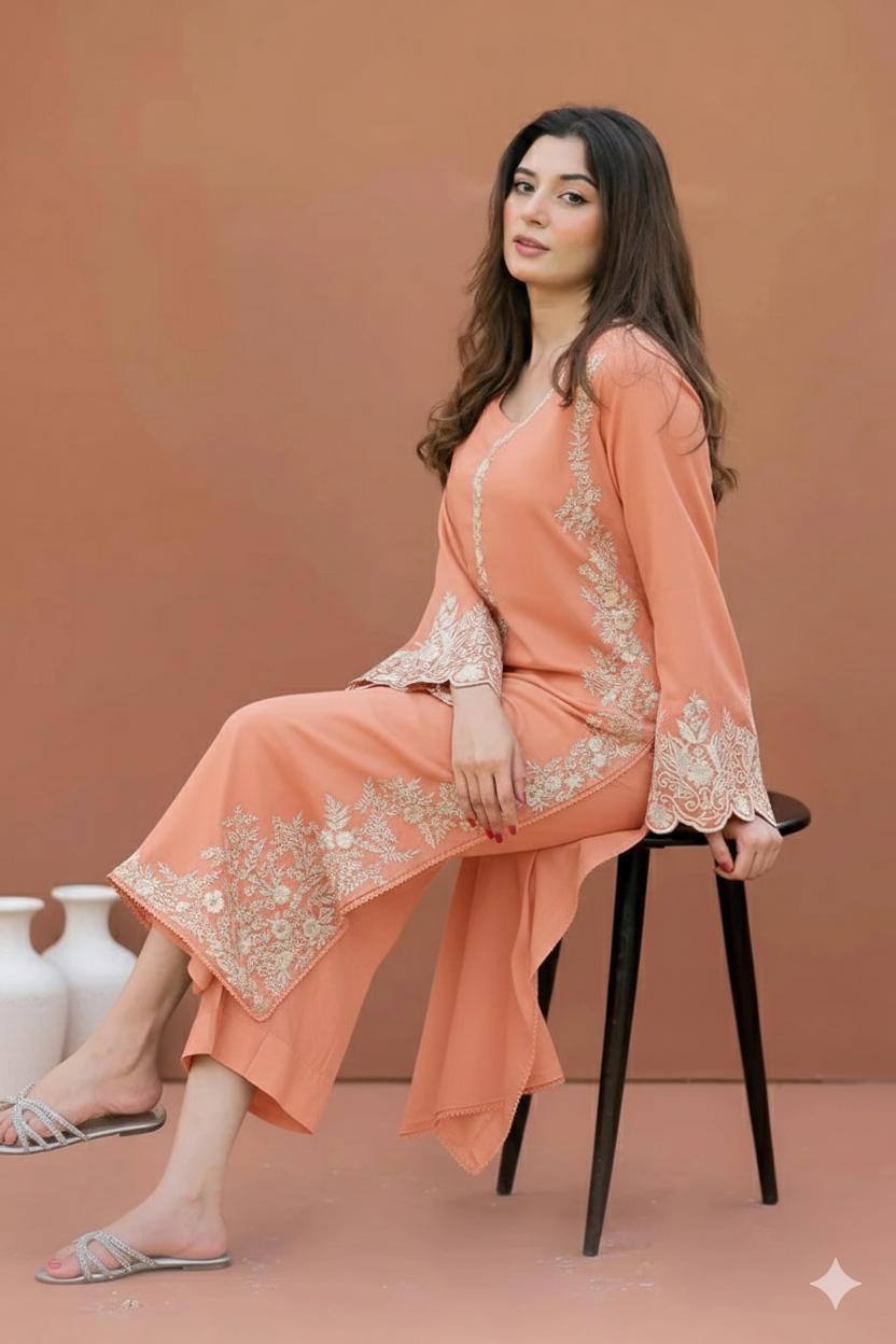 SUMMER'S COLLECTION EMBROIDERED URGE 2PC (030)