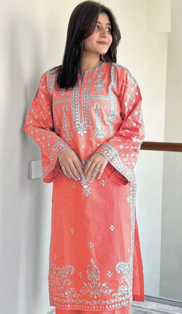 SUMMER'S COLLECTION EMBROIDERED URGE 2PC (029)