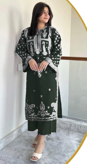 SUMMER'S COLLECTION EMBROIDERED URGE 2PC (028)