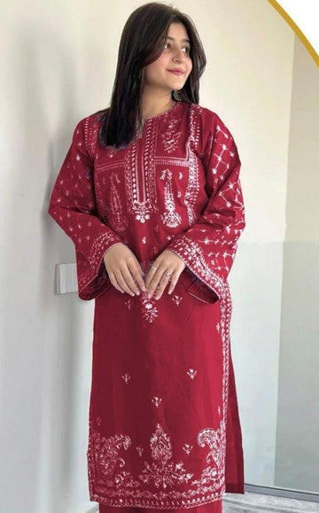 SUMMER'S COLLECTION EMBROIDERED URGE 2PC (026)
