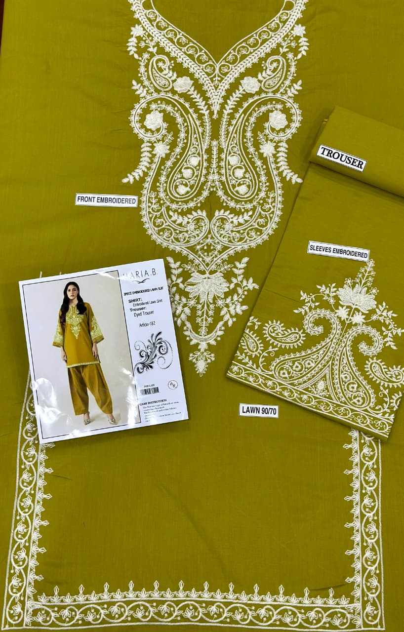 SUMMER'S COLLECTION EMBROIDERED URGE 2PC (020)