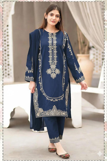 SUMMER'S COLLECTION EMBROIDERED URGE 2PC (014)