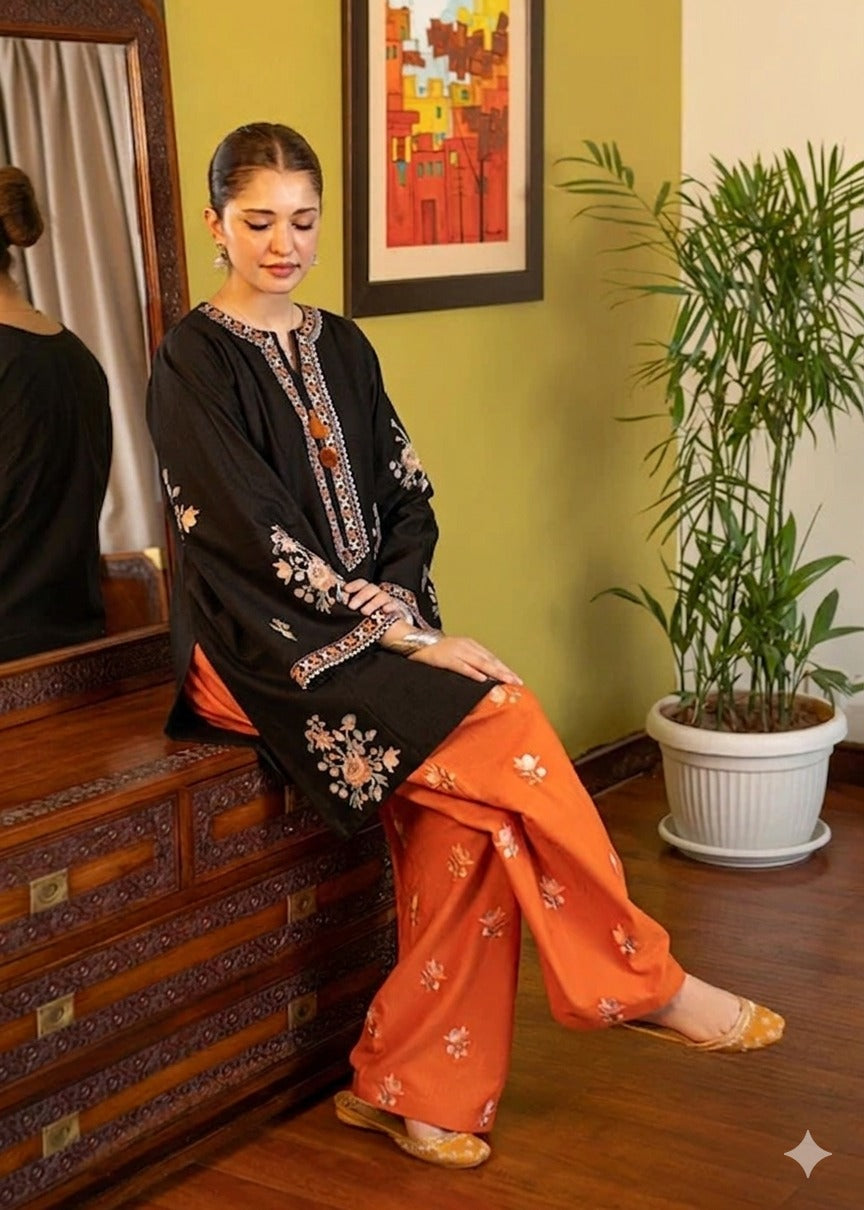 Grace W992-Embroidered 2pc Marina Dress.