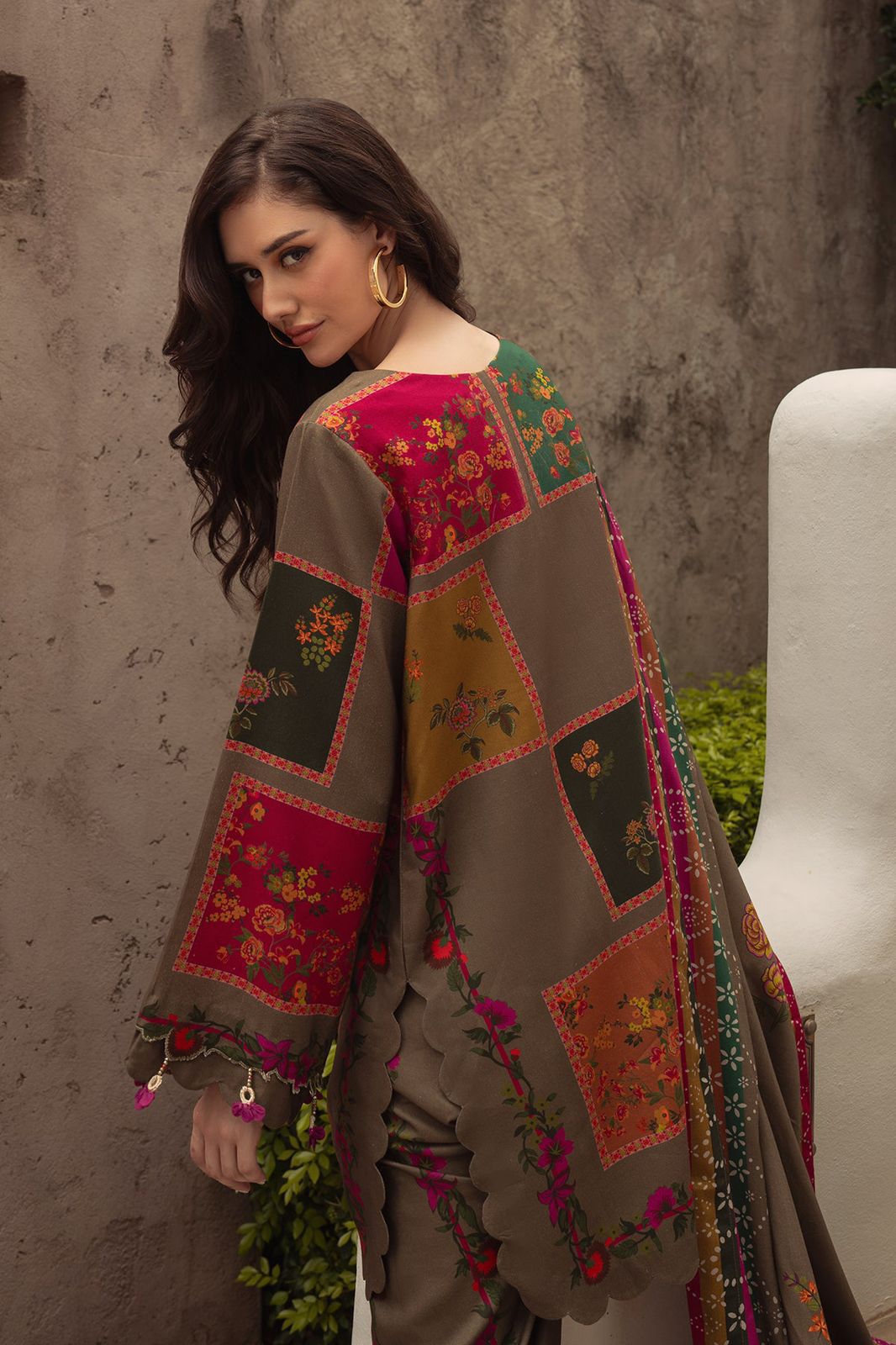 3PC LAWN PRINTED CHIFFON DUPATTA || CRIZMA